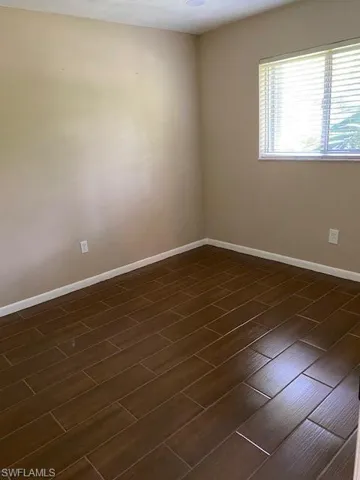 Furniture has been removed