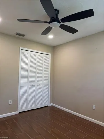 Furniture has been removed