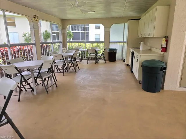 Shaded Community pool area