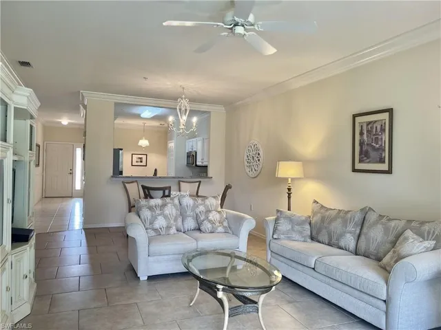 Looking into Living Room from lanai