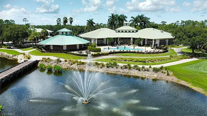Clubhouse with cabana & resort style pool