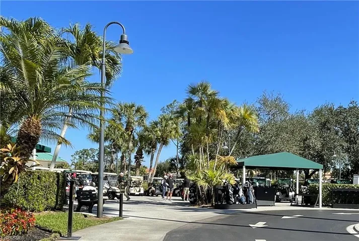 Golf Cart area