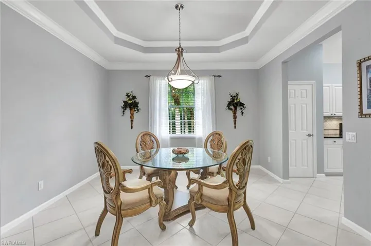 Beautiful window allowing natural light to flow through the dining space!