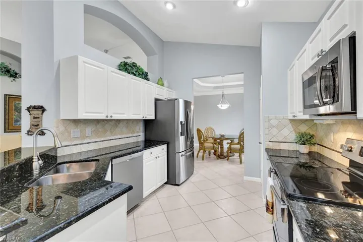 Easy access to the dining room and breakfast nook!