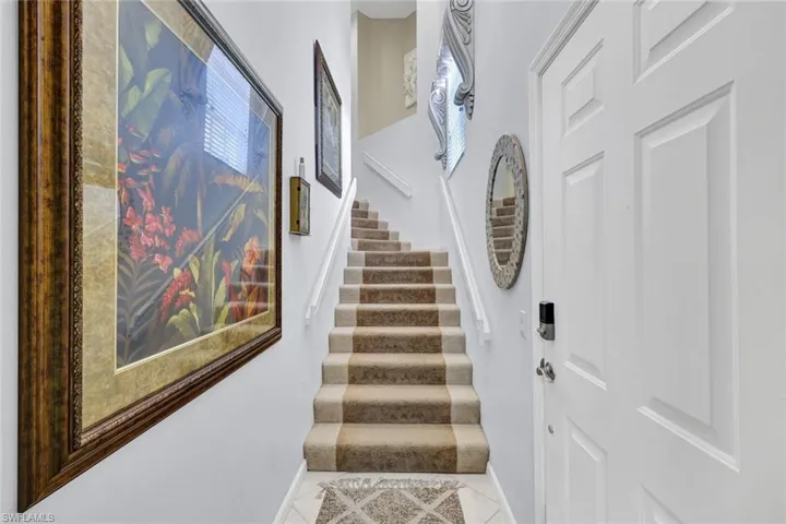First floor entry and come on in and see your view!