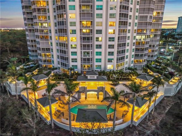 Private pool and entertainment area at Cayman.