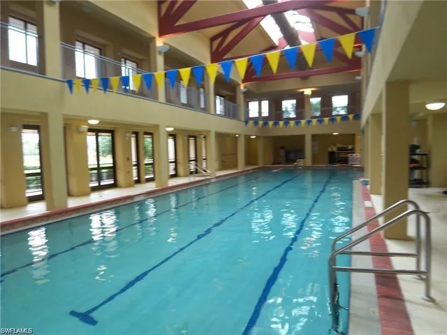 View of pool