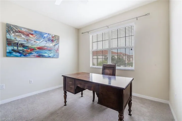 3rd Bedroom, Currently Used as a Home Office