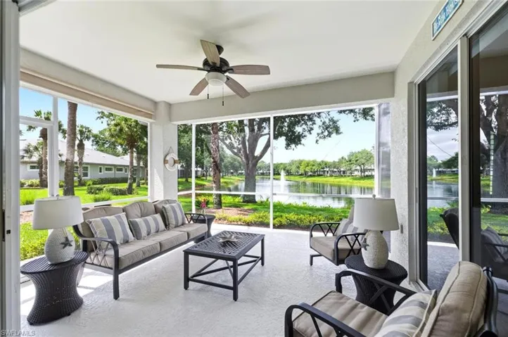 Lanai wit lake view