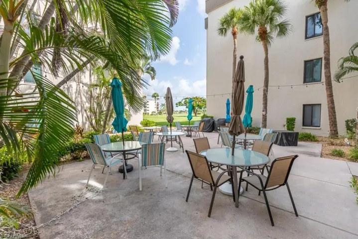 Picnic Area on Ground Level with Grills