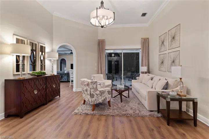 View from foyer
