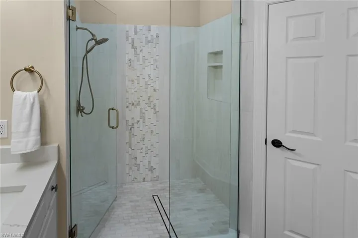 Master bath shower