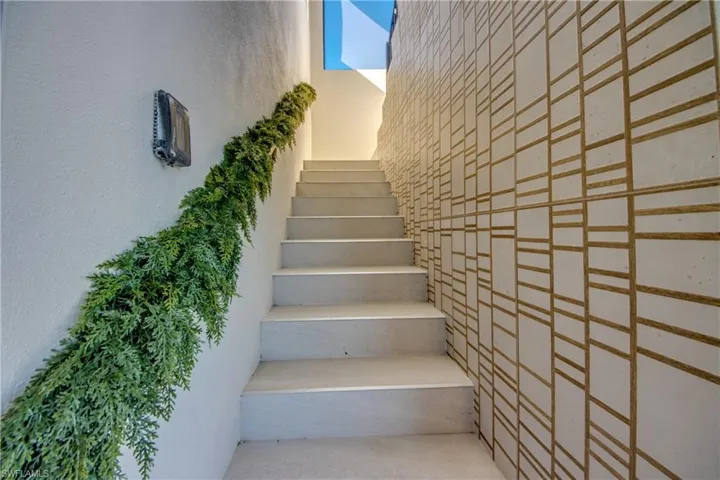 View of stairway