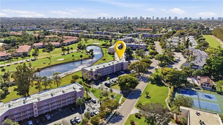 AERIAL VIEWS OF GOLF COURSE AND NEARBY BEACHES...