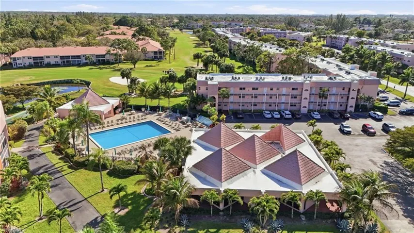 AMENITIES AMID GOLF COURSE SETTING...