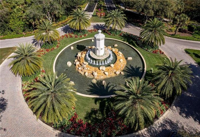 Aerial of Main Fountain