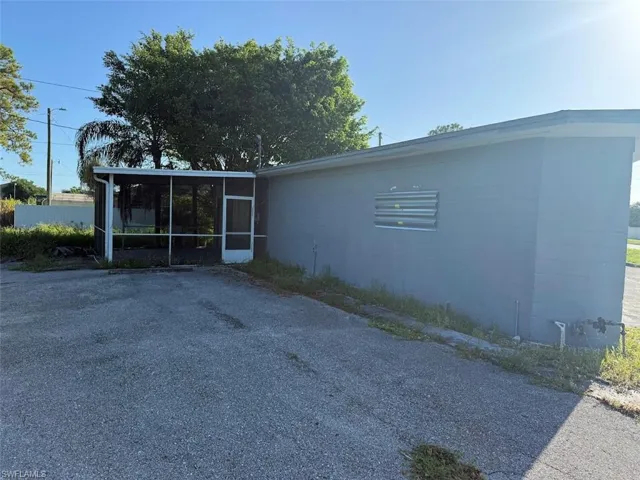 Rear of Building