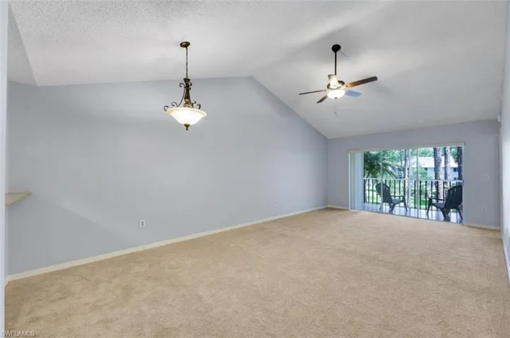 Spacious open Dining and Living room with sliders to the Lanai