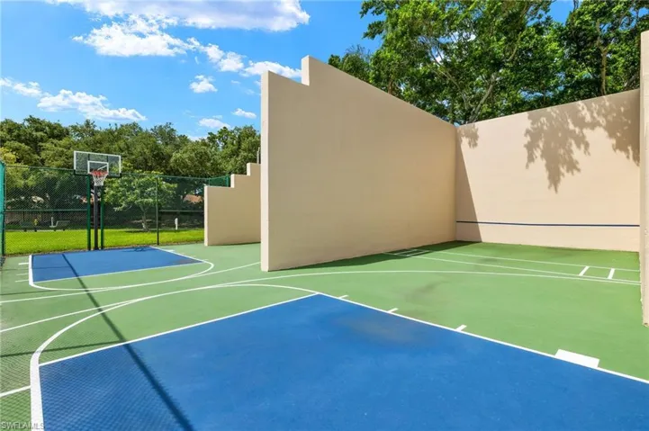 View of sport court with community basketball court