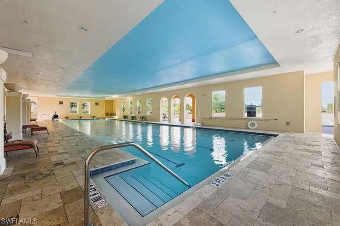 View of indoor pool