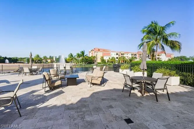 View of patio / terrace featuring outdoor dining space