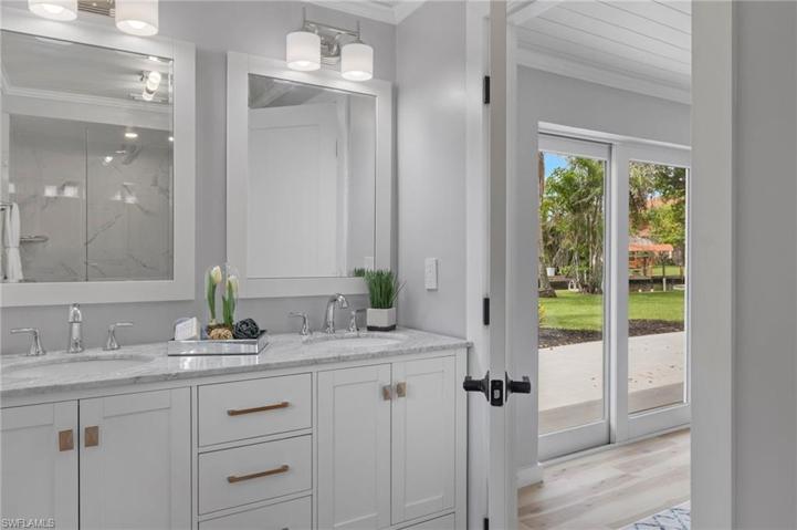 Master Bathroom double sinks