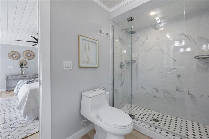 Master Bedroom Bathroom and walk in shower