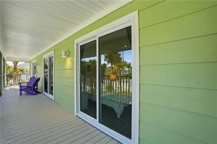 View of wooden porch - Virtually Edited Image