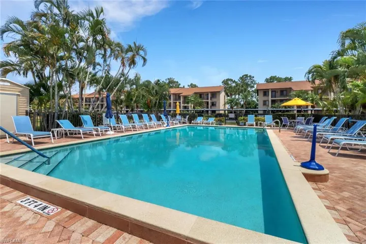 The pristine pool just outside your door. Dive in!