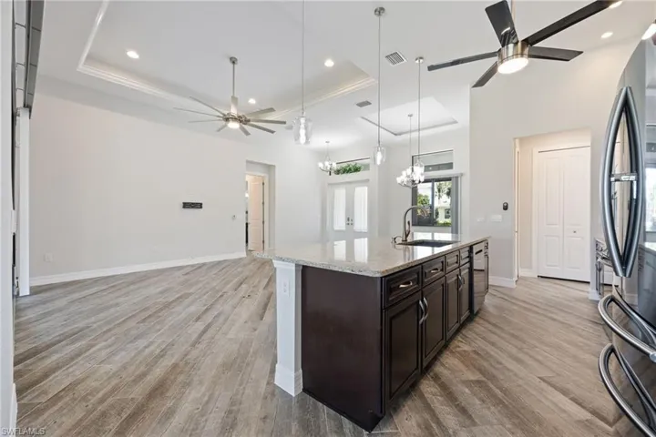 Kitchen Overlooking the Great Room