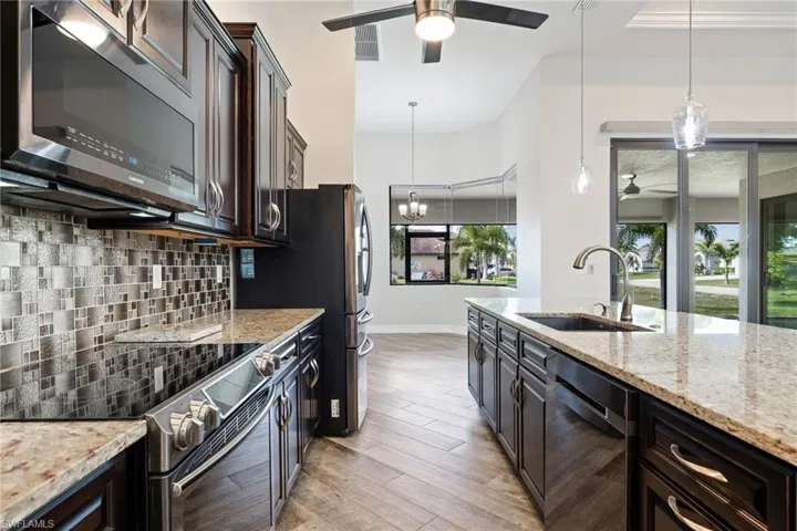 Kitchen Featuring Stainless Steel Appliances