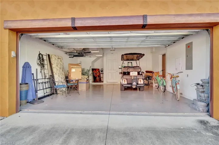 2- car Garage with storage space