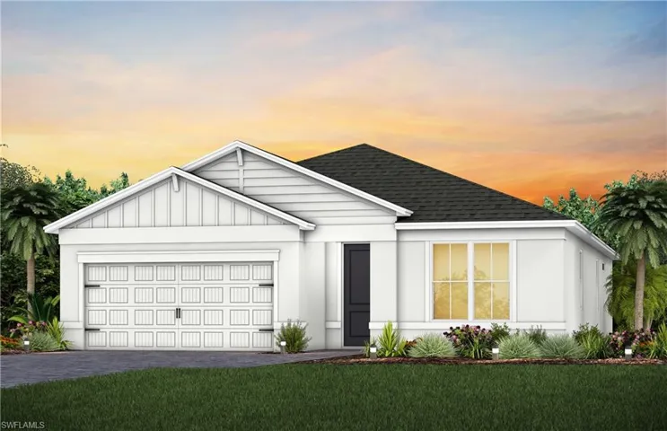 Front exterior elevation rendering