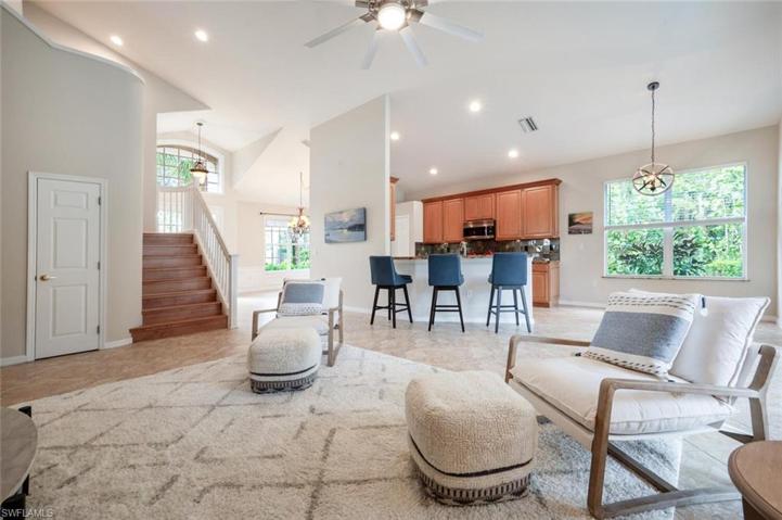 Spacious living area