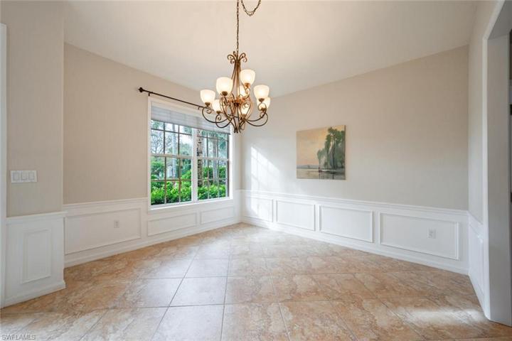 Formal Dining Room with Custom Woodworking