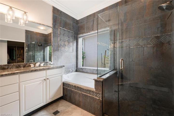 A Large Walk in Tile Shower