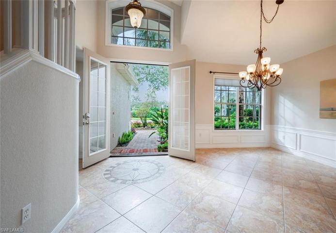 French Doors that open to the Foyer
