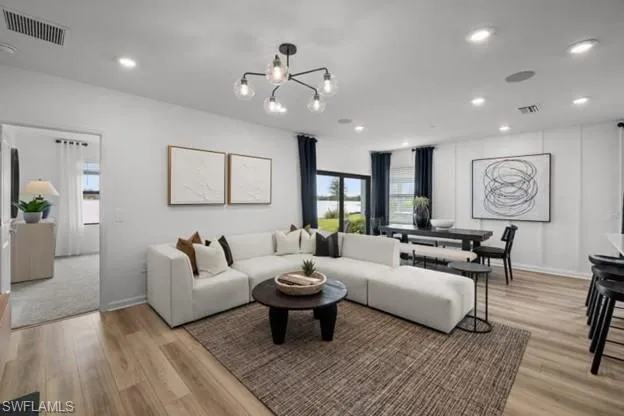 Inteior photos are of a staged model home. Illustration purposes only. Options may vary.