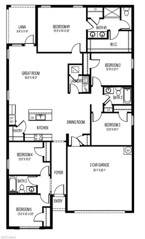 Floor plan / room layout