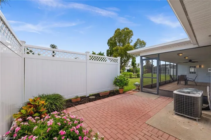 Private Open air patio