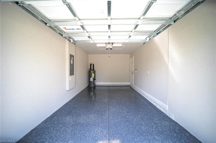 Epoxy Coated Garage Floor