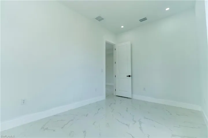 View of spare room