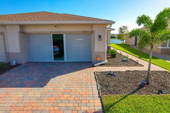 Added garage screen with door
