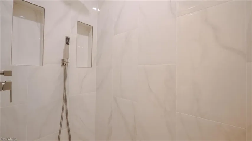 Master shower