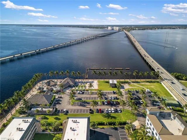 The Peace River Bridges over Charlotte Harbor