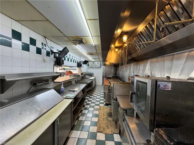 View of kitchen
