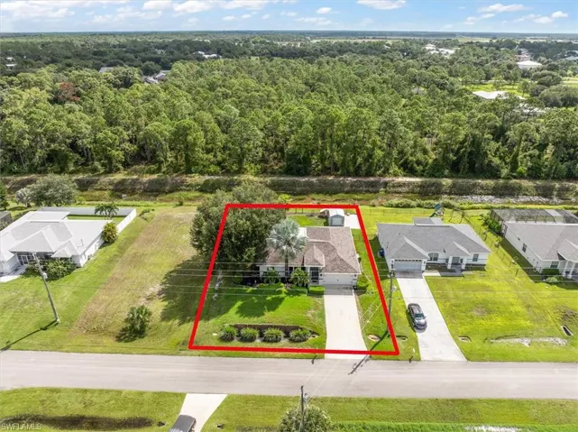 Large 5 plus acre parcels behind the home so there are no direct neighbors behind you