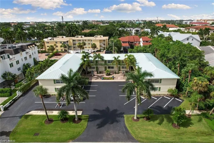 Aerial view of property