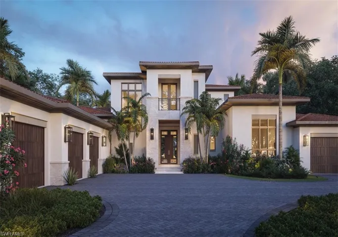 Front elevation rendering