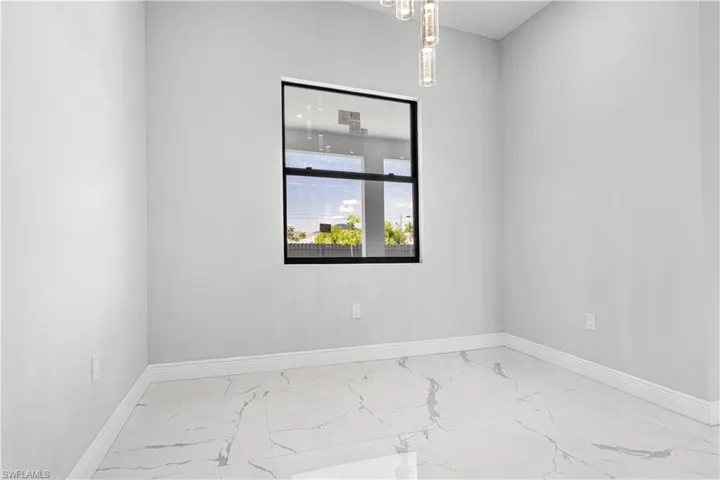 Dining Room with tile flooring